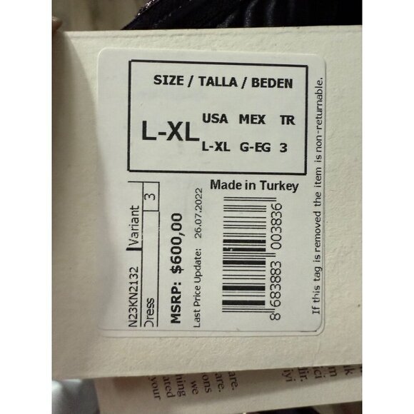 NWT Nocturne Strapless Dress Sweetheart Neckline‎ Heart-Shaped Button, Prom - Picture 11 of 16